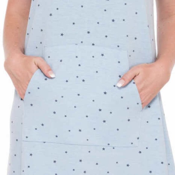 BOBEAU Women Dress Black Hooded Sleeveless Kangaroo Pockets --Black - Picture 5 of 6